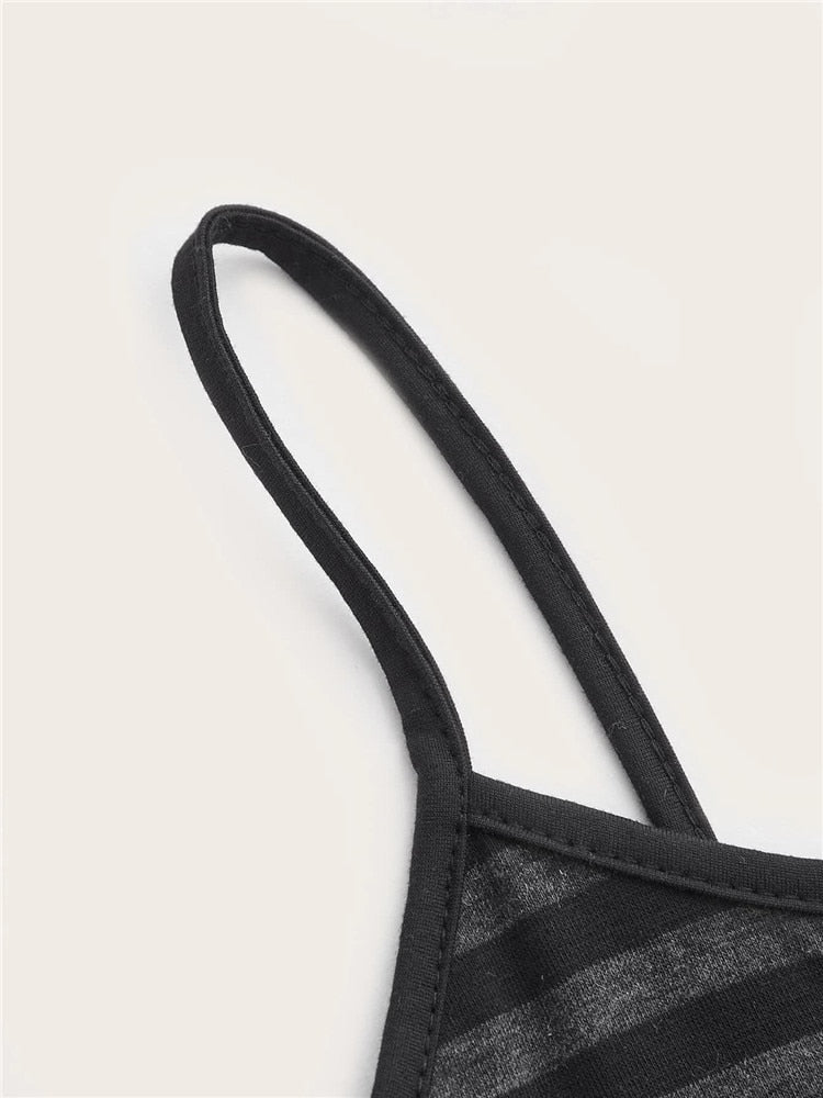 cropped com alça fina